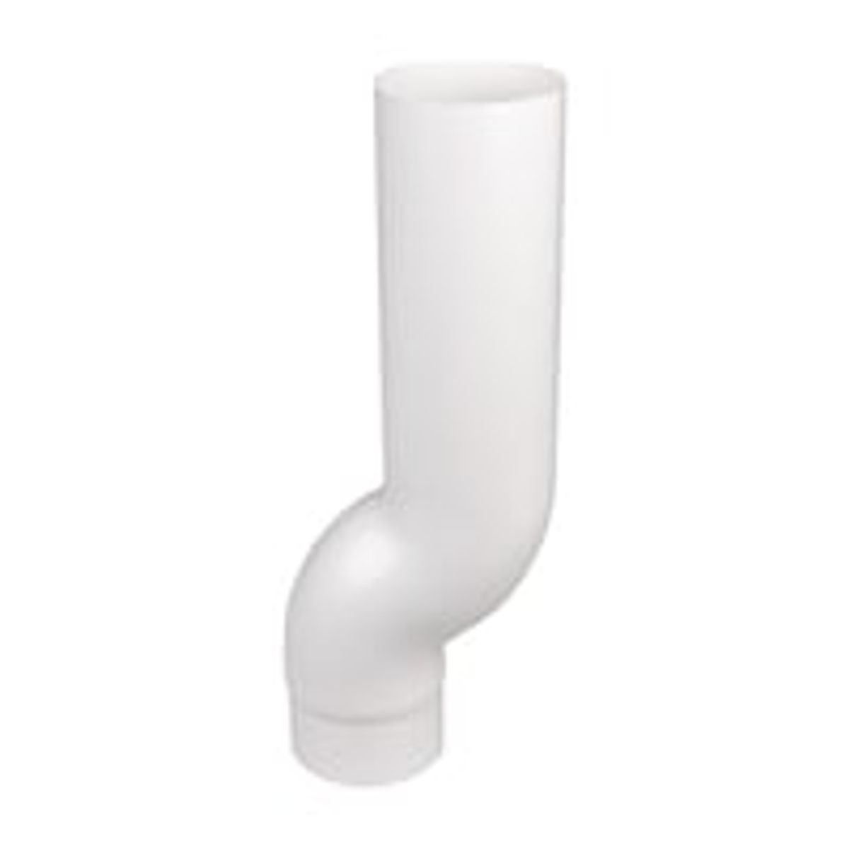 Plastmo nedfrsel, 90 mm, hvid