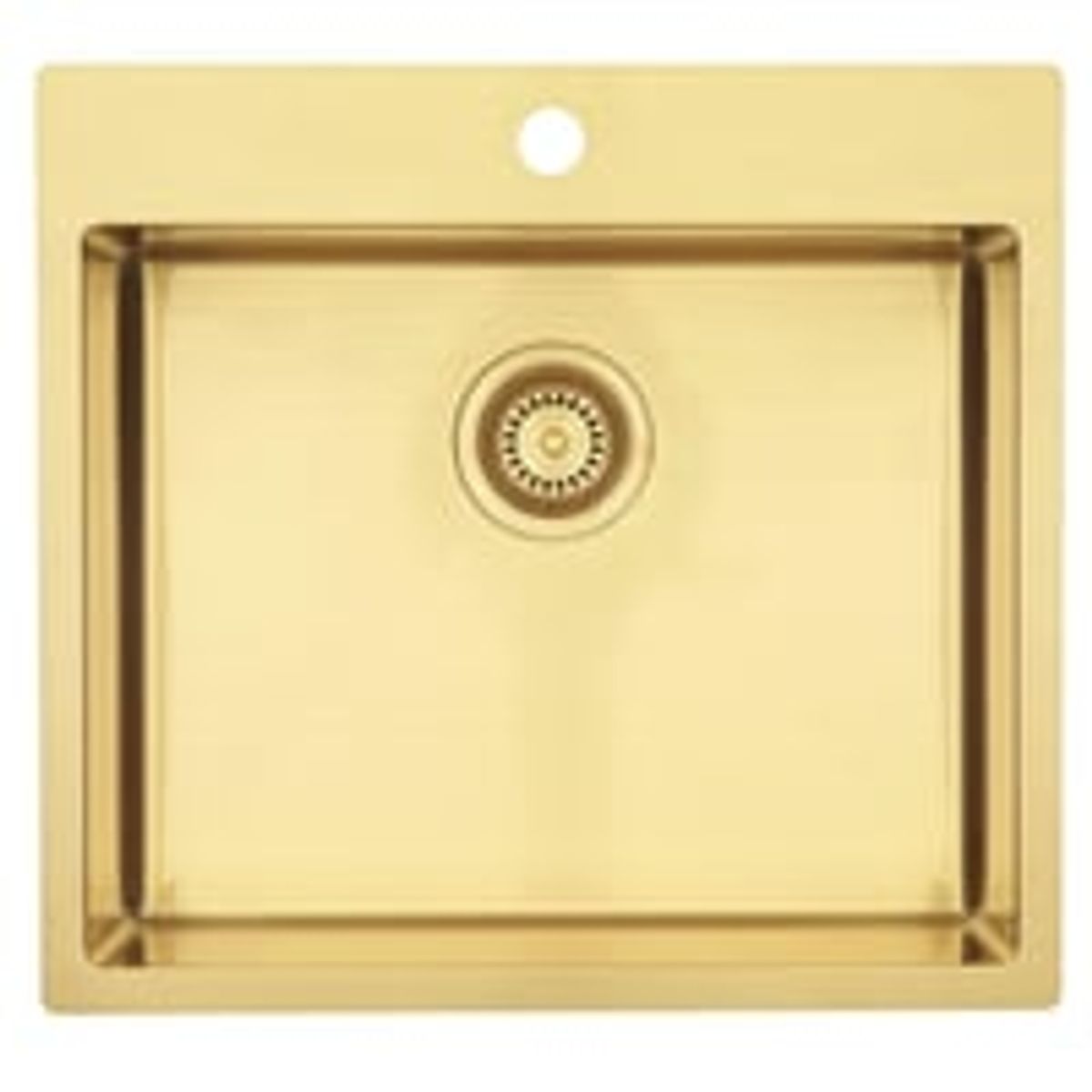 Lavabo Kubus 540 soft kkkenvask, 54 x 50 cm, guld/Sand