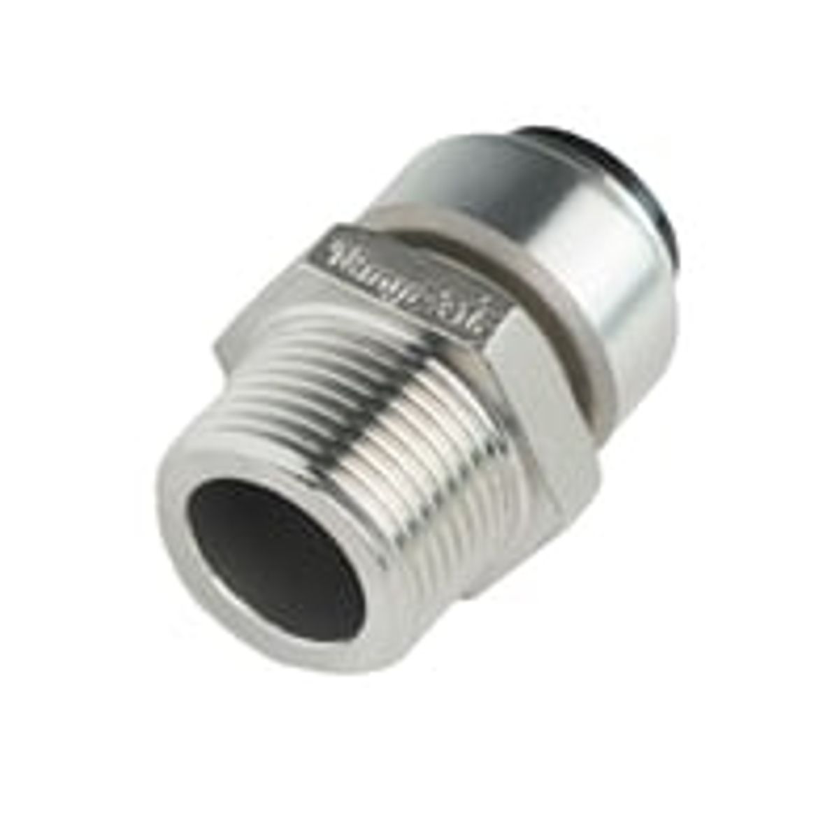 Roth overgang 22 x 3/4" nippel, indstikfittings i rustfri stl