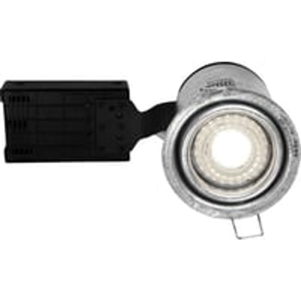 Nordtronic Giada udendrs indbygningsspot 230V LED (rund), galvaniseret, inkl. Nordtronic Value, 3000K, 400lm, CRI>90, 50.000 timer, dmpbar