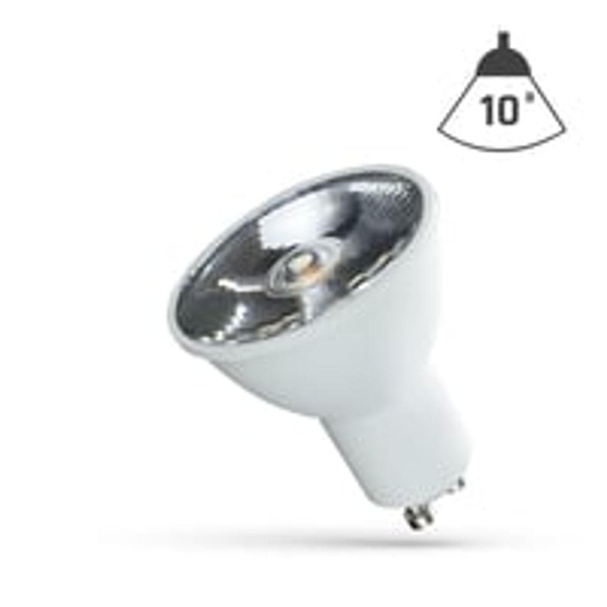 6W LED spot, 10, 230V, GU10 - SpectrumLED