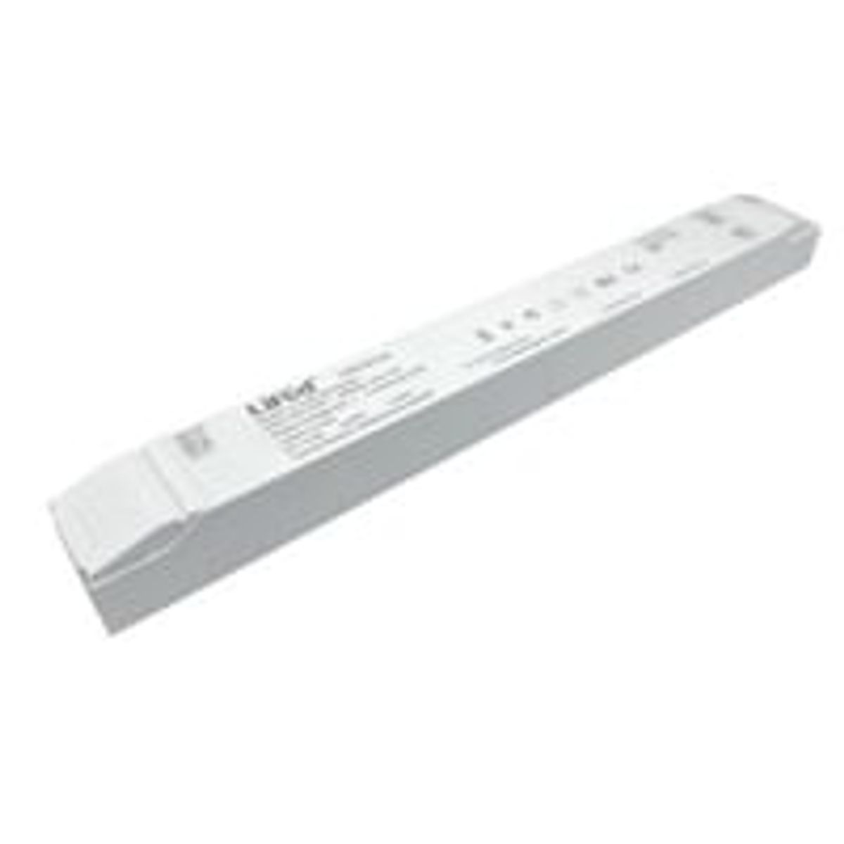 Lifud 75W DALI-dmpbar strmforsyning, 24V DC, 3.125A, DALI-interface + push dim, flickerfri, IP20