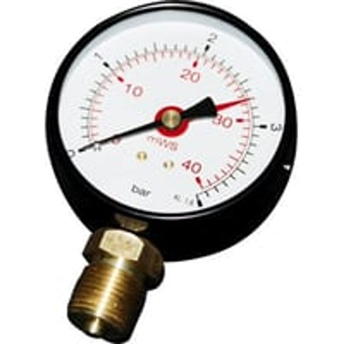 Manometer 80X1/2 0-4 bar