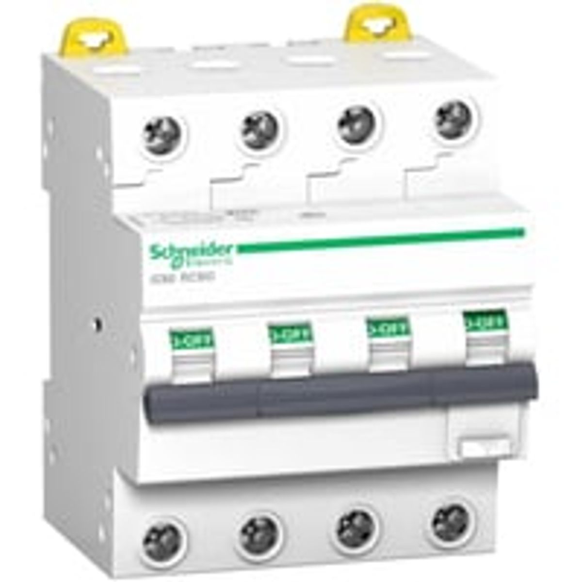 Kombiafbryder PFI, Schneider Electric Acti 9 ic60, 4P, 16A, 300mA, C, 6kA, Klasse A