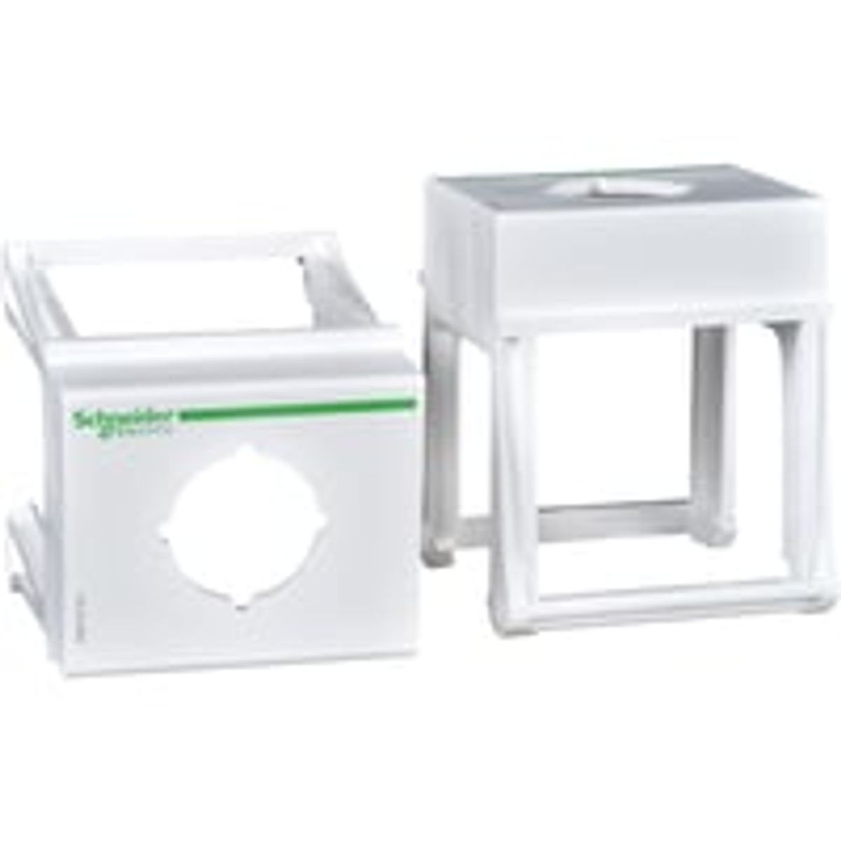 Din-skinne holder med 22 mm hul, Schneider Electric A9A15151