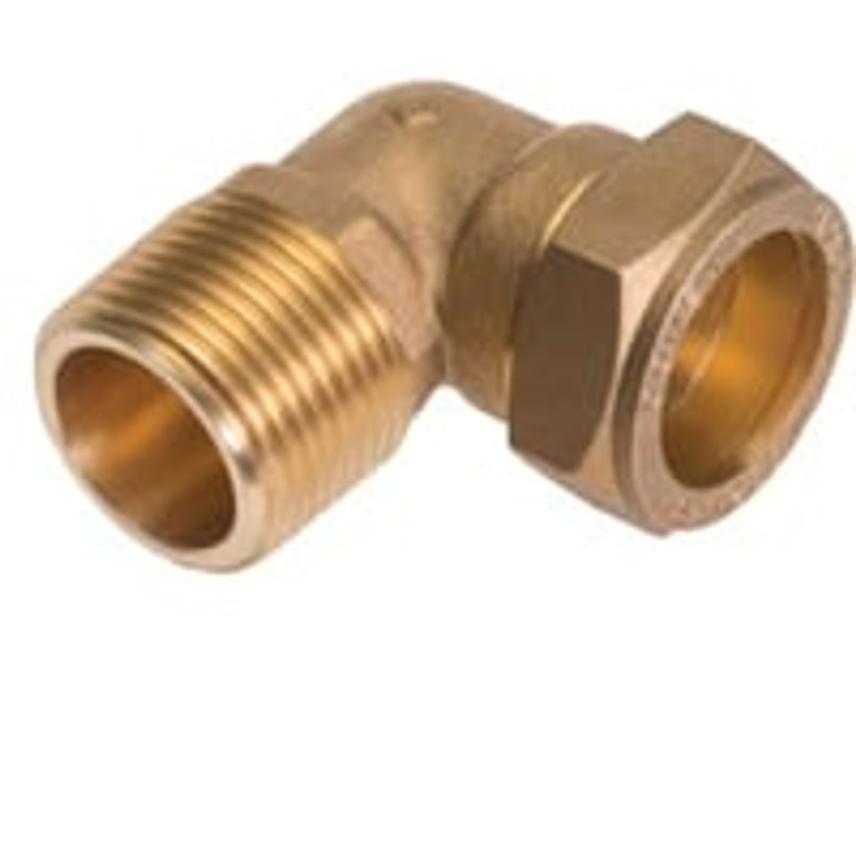 Conex Vinkel, 28 mm x 3/4", Kompression med nippel