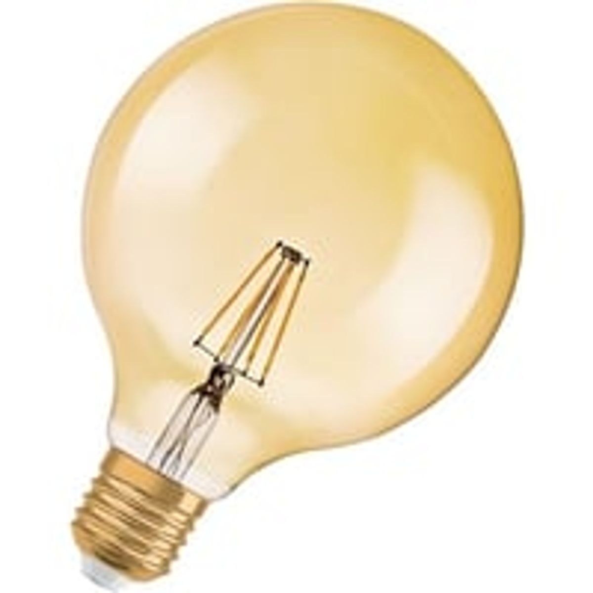 Vintage 1906 LED Globe 6,5W/824 E27 guld (51W), dmpbar