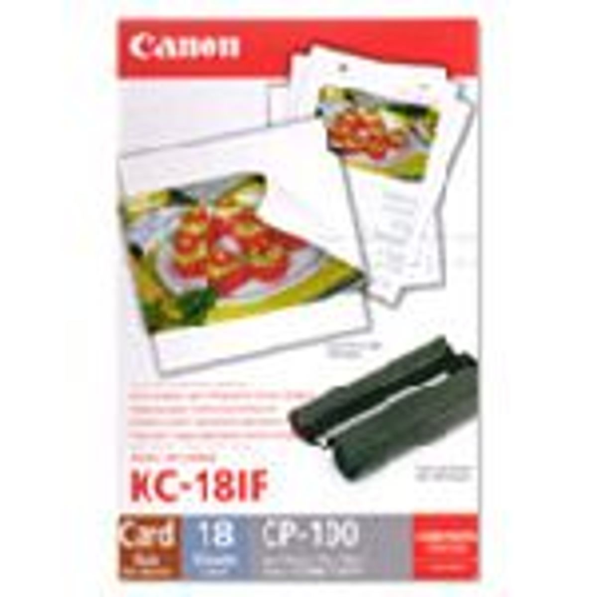 Canon KC-18IF - Foto Cartridge & Paper 5x9 Original