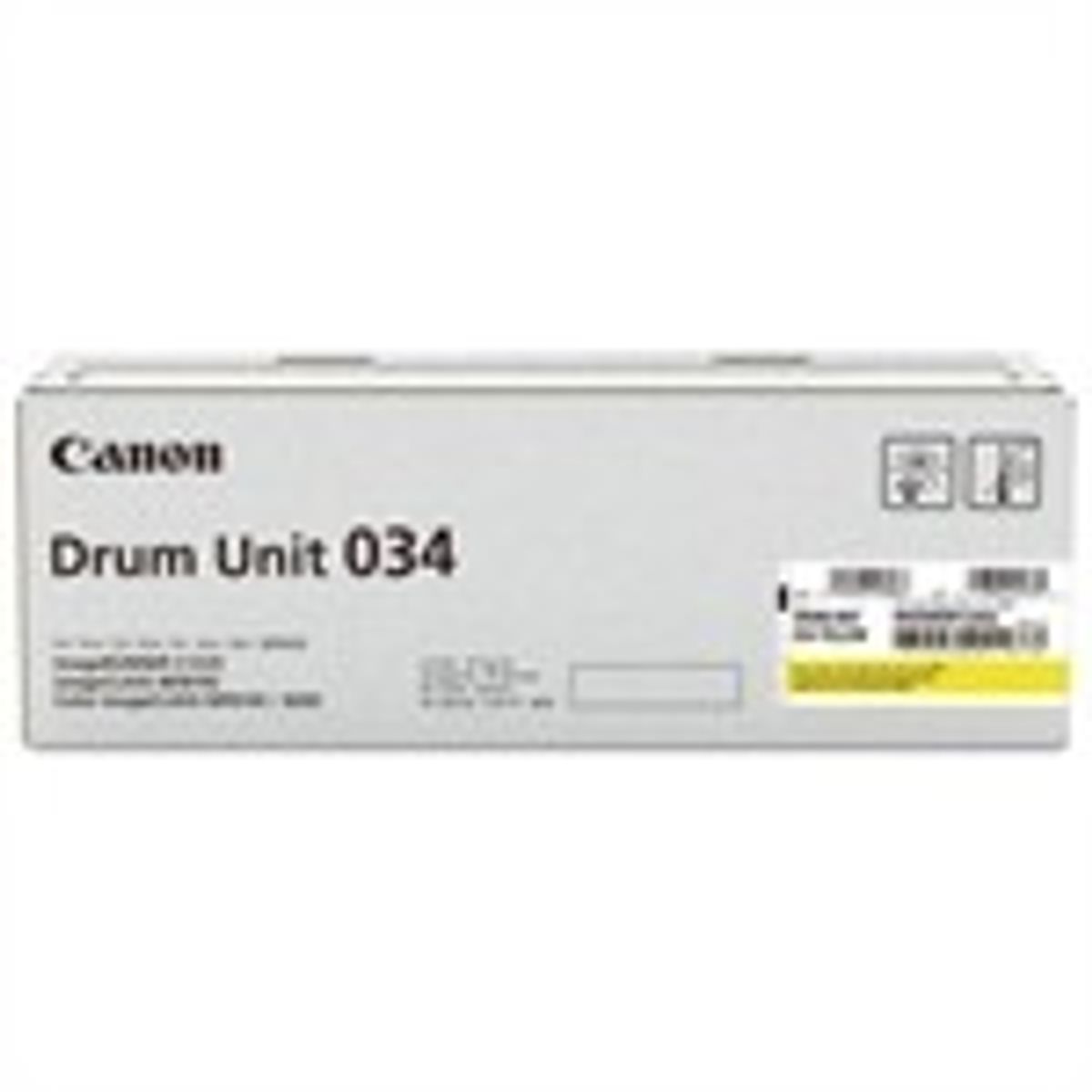 Canon 034 Yellow Drum Unit Original