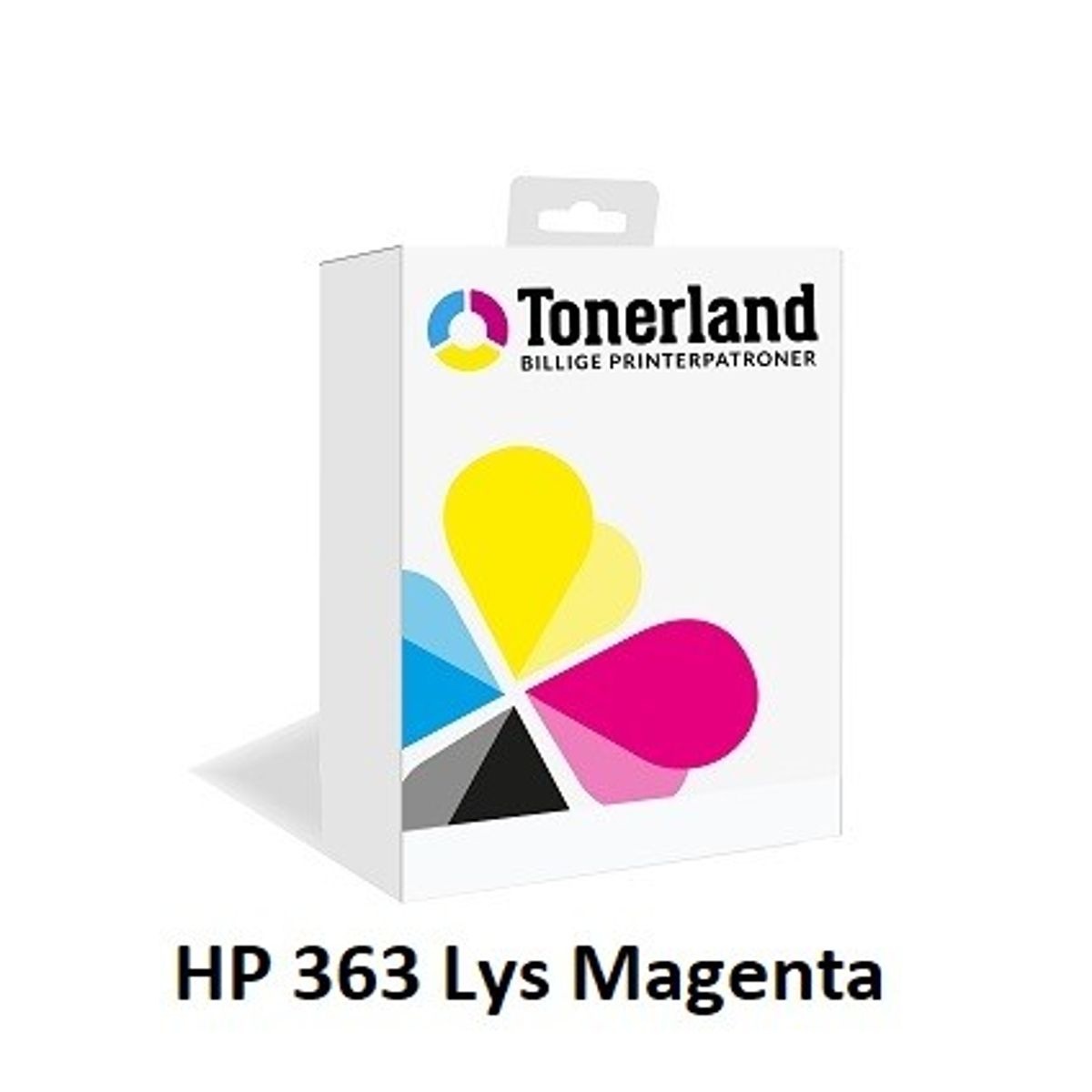 363 Lys Magenta printerpatron HP kompatibel