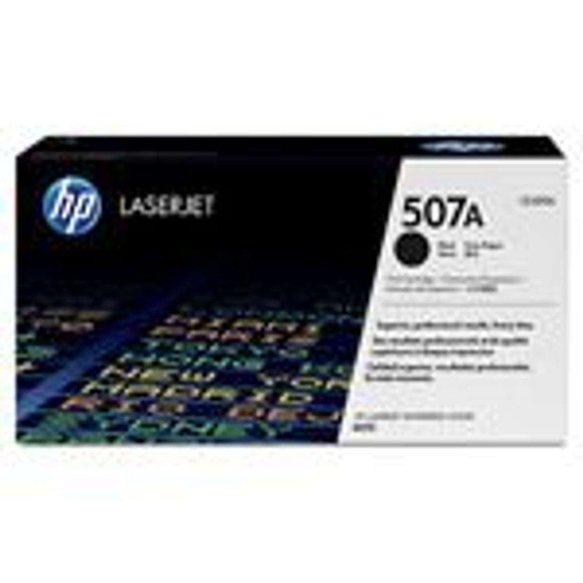 HP CE400A / 507A Sort Lasertoner Original