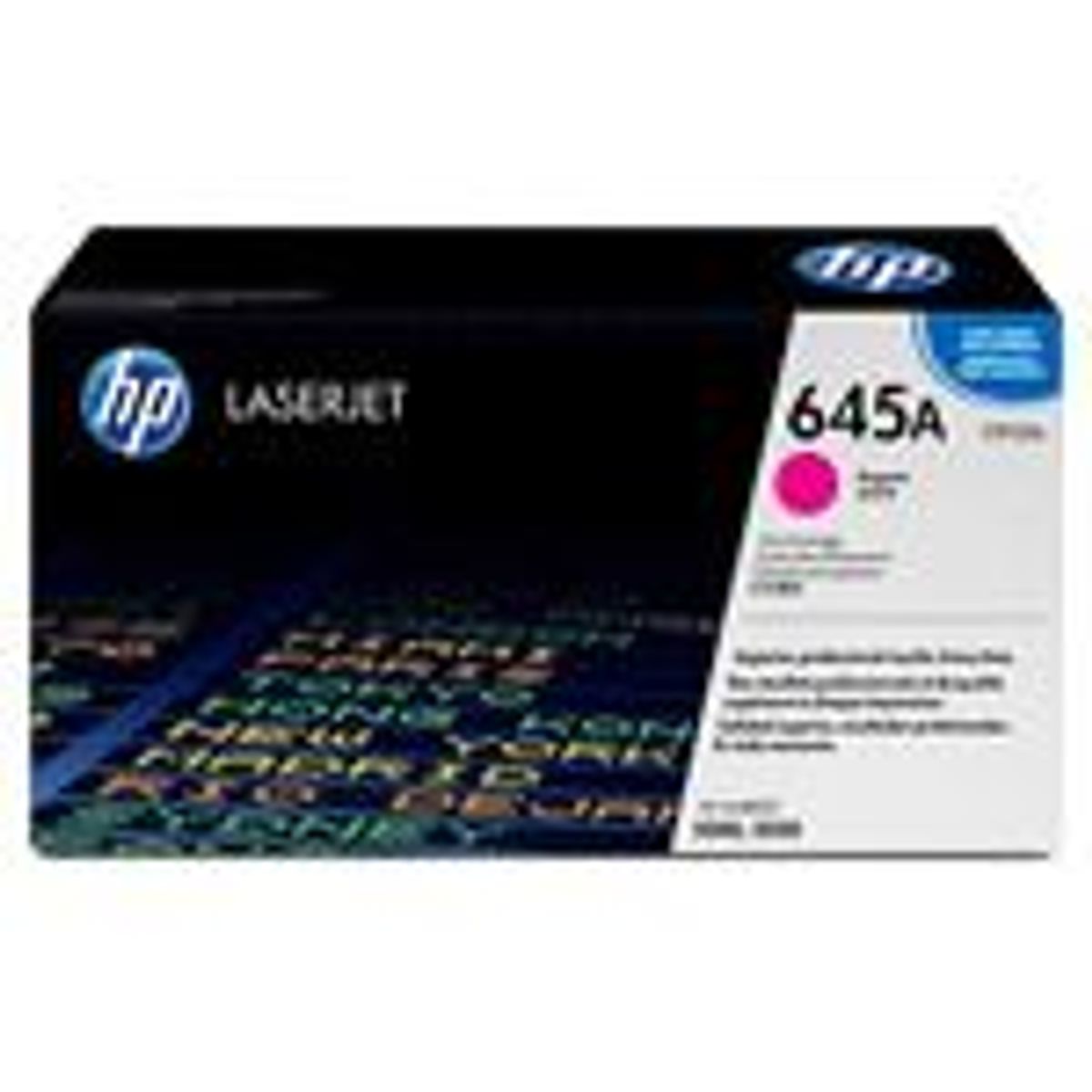 HP C9733A / 645A Magenta Lasertoner Original