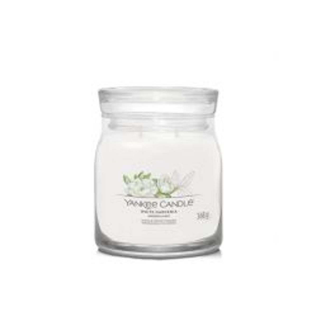 Yankee Candle Yc Signature - Medium - White Gardenia - Duftlys