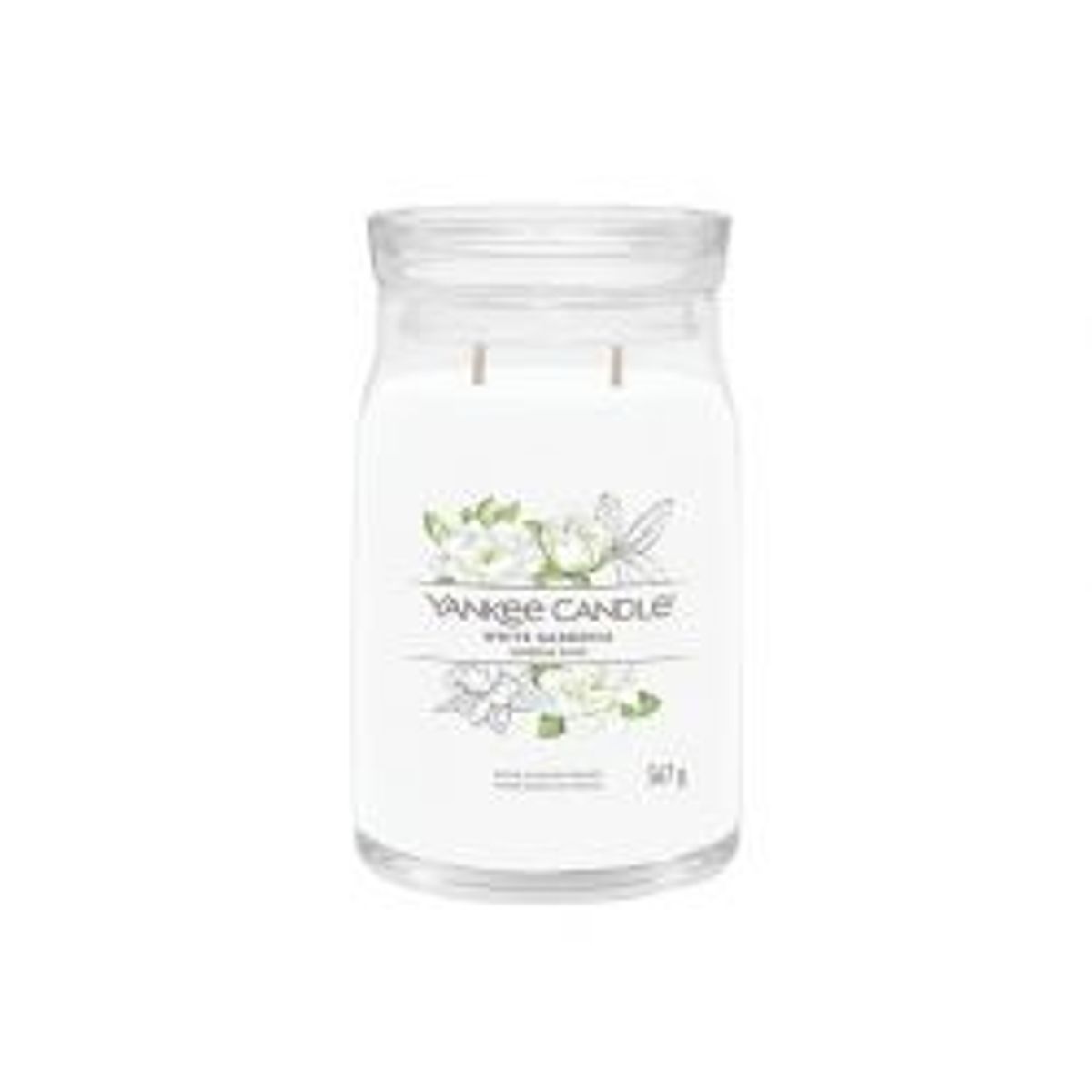 Yankee Candle Yc Signature - Large - White Gardenia - Duftlys