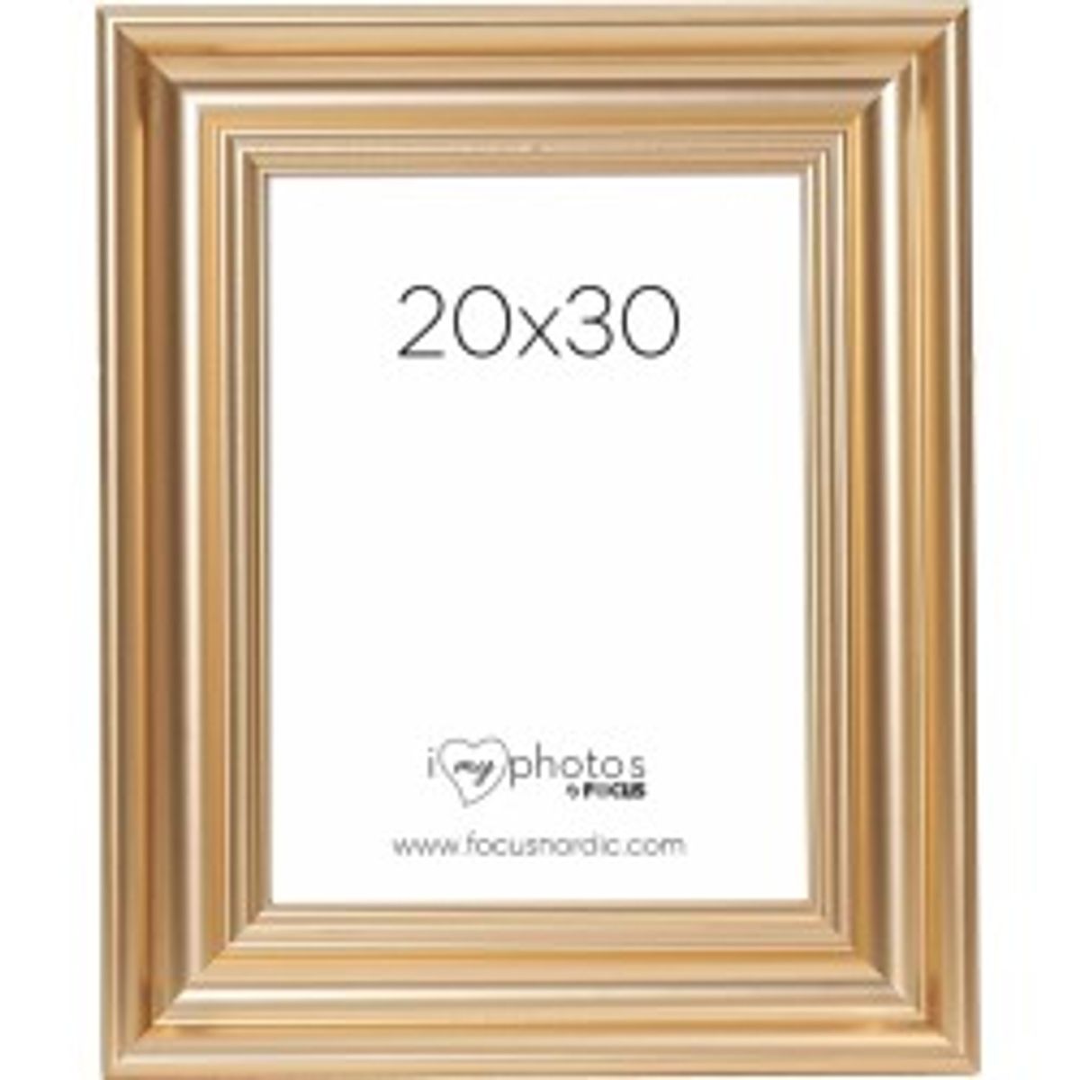 Focus Charleston Gold 20x30 - Ramme