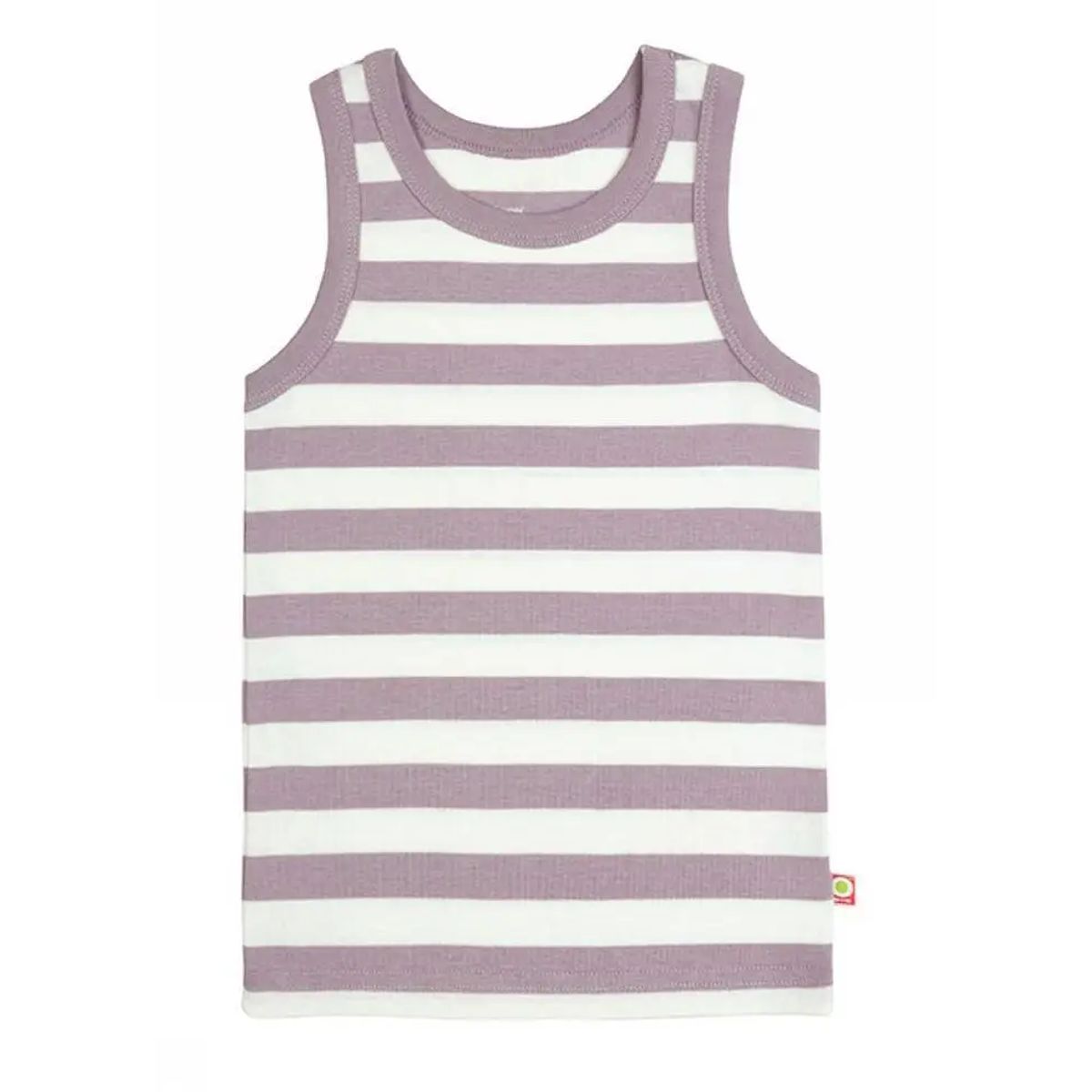 Tank top i rosa og hvid strib