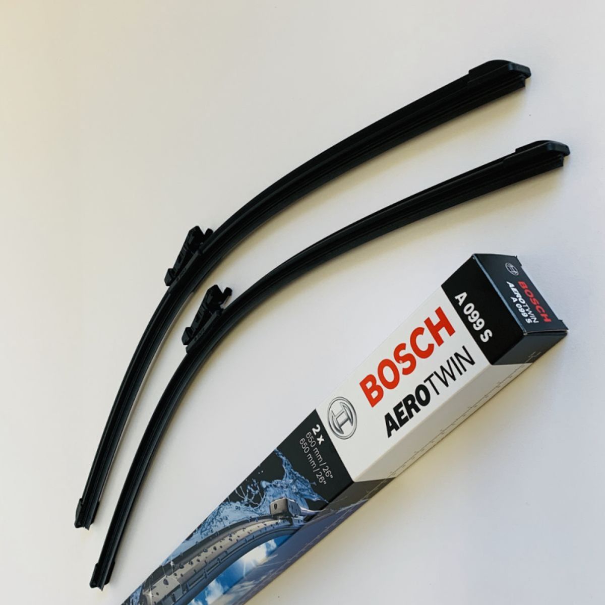 A099S Bosch Aerotwin Viskerblade / Fladblade sæt 650+650mm