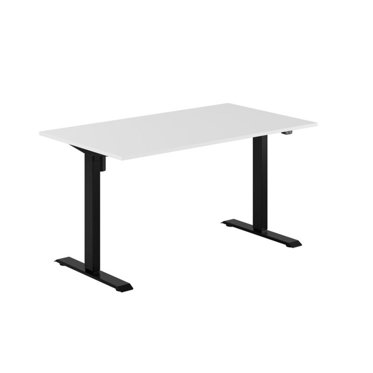 EASY Hæve/Sænkebord m/1 motor 140x80cm - Hvid-sort