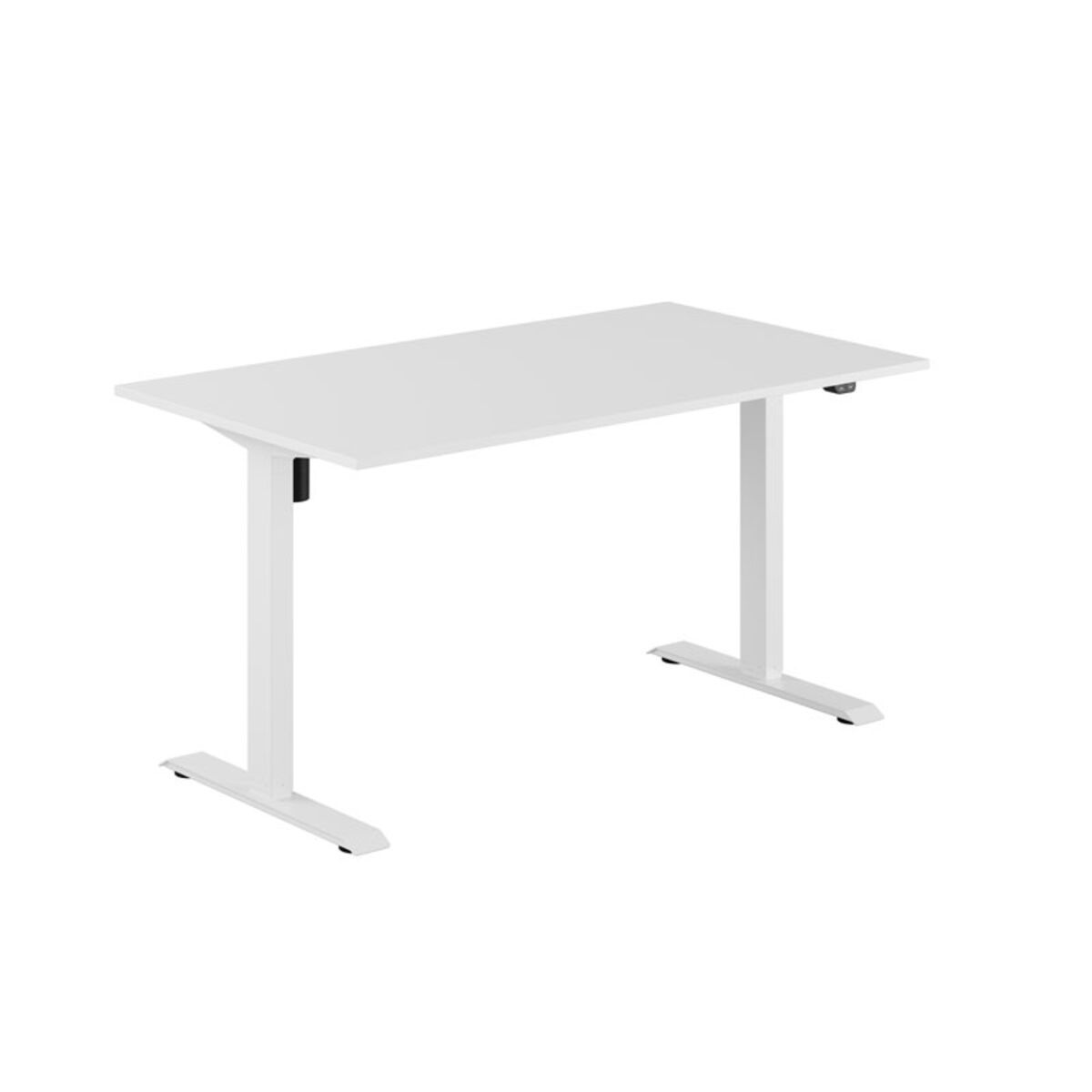 EASY Hæve/Sænkebord m/1 motor 140x80cm - Hvid-hvid