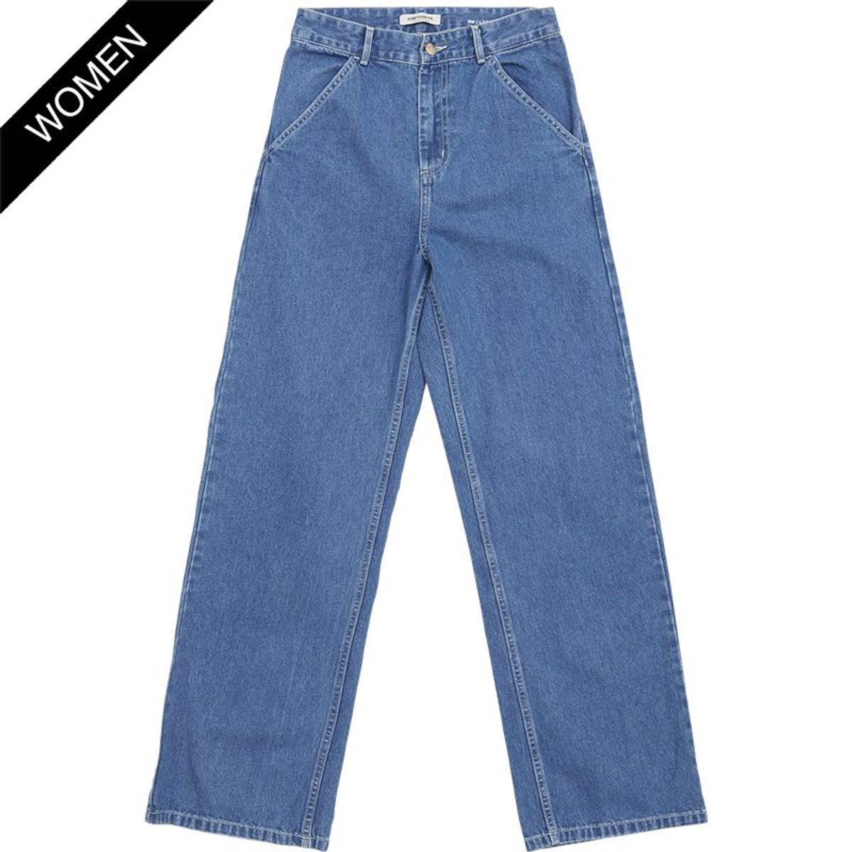 Carhartt Women W Simple Pant I031924.0106 Blue Stone Washed