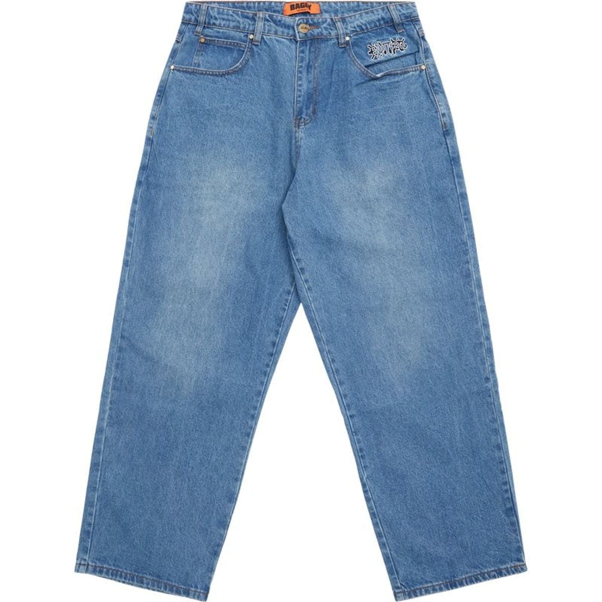 Butter Goods Ink Denim Jeans Blå