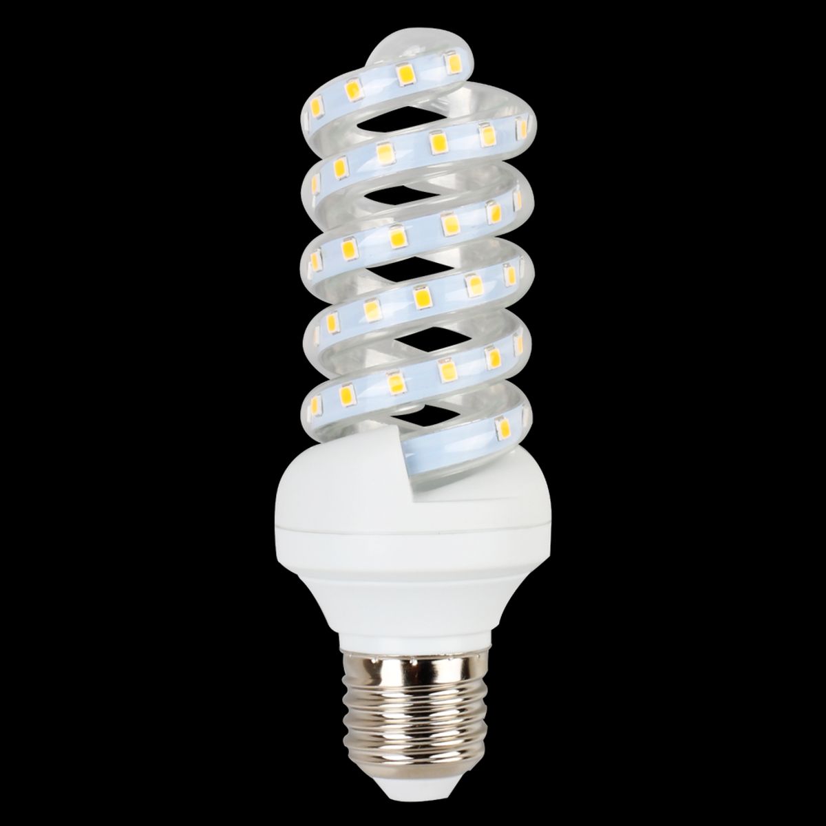 LED B5 Spiral, 13W, E27, 6500K - Kulør : Kold