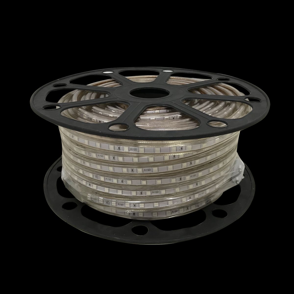 Grøn LED Strip 230V - 10mm, 6W/m, IP65, 60LED/m