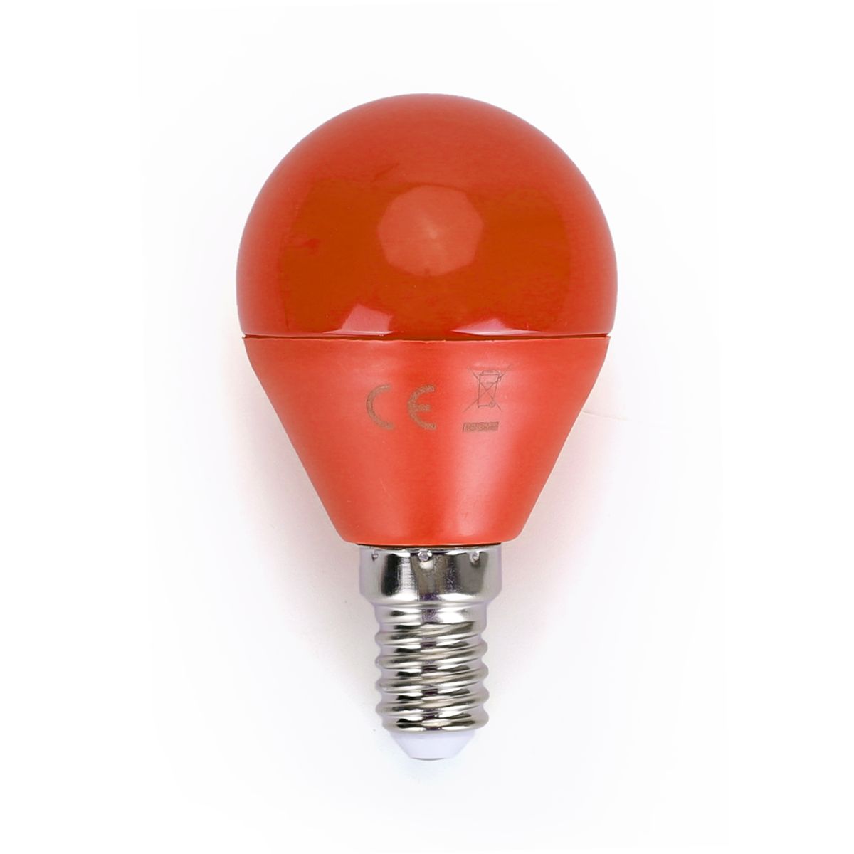 LED A5 G45 - Stor Spredning - E14 4W - Orange Lys