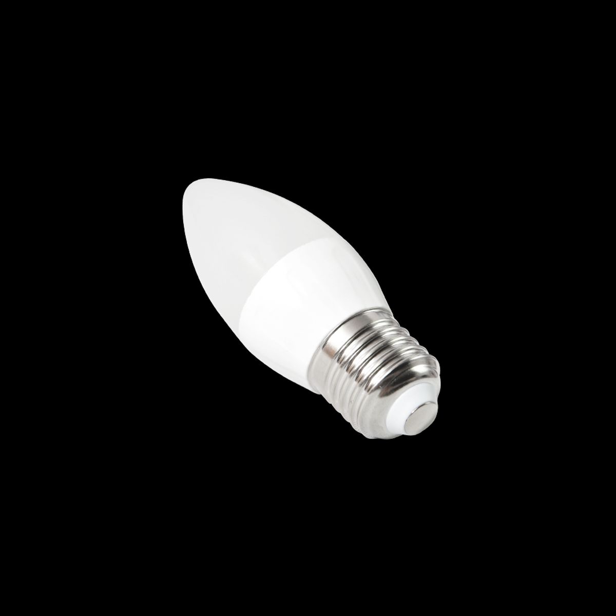 Outlet: LED A5 C37 E27 - 3W, 3000K - Kulør : Varm