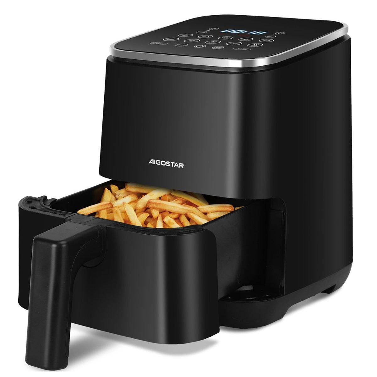 Elektronisk Airfryer 1200W 2L - Sort DOT