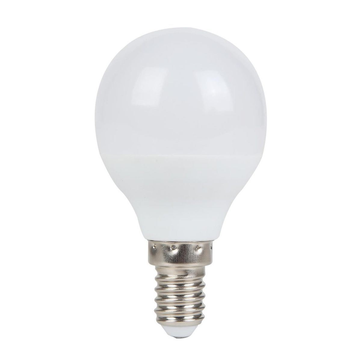 Outlet: LED A5 G45 - Stor Spredning E14, 4.9W, 3000K - Kulør : Varm