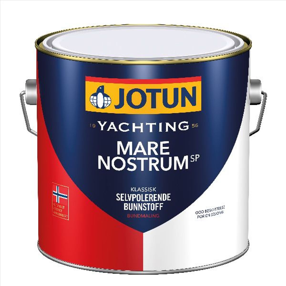 Jotun mare nostrum hvid 2.5 ltr, KUN TIL PROFF - 1630609