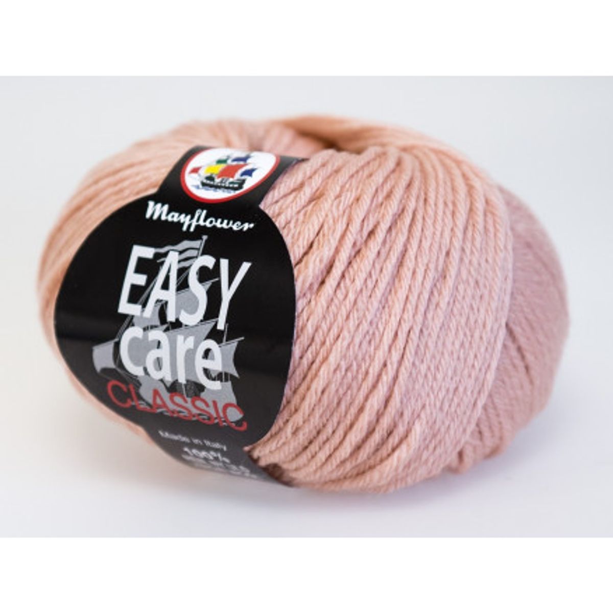 Mayflower Easy Care Classic Garn Unicolor 283 Lys Rosa