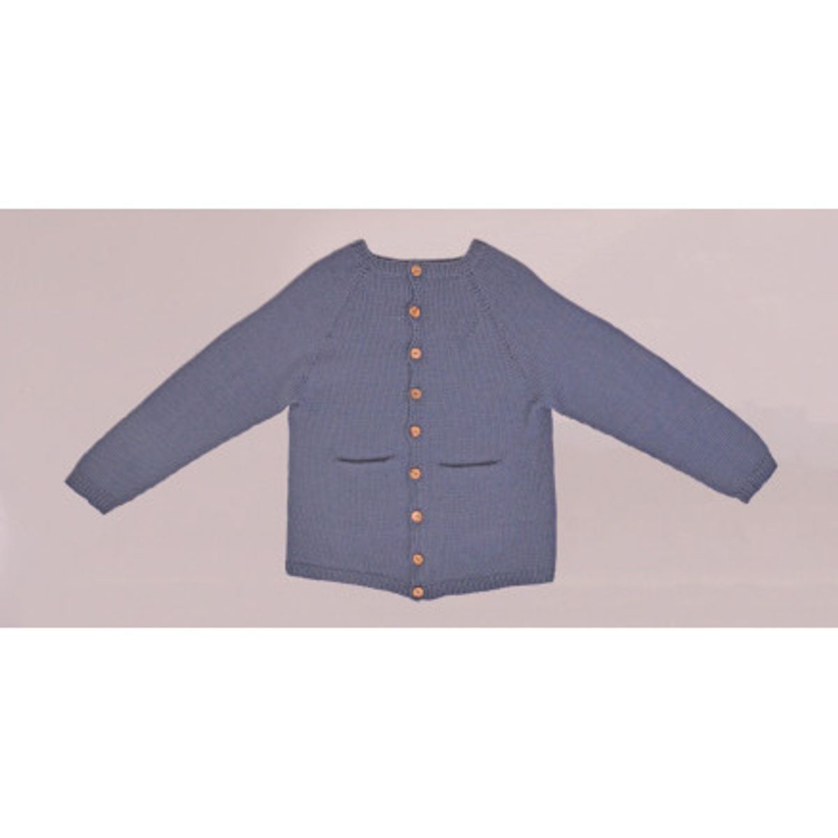 Strikket Basic Cardigan af Rito Krea - Cardigan Strikkeopskrift str. 2 - 3-4 år