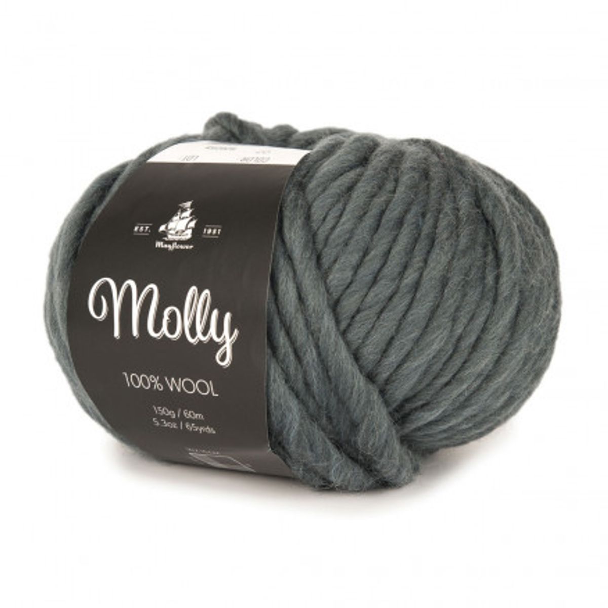 Mayflower Molly Garn Unicolor 07 Orion Blue