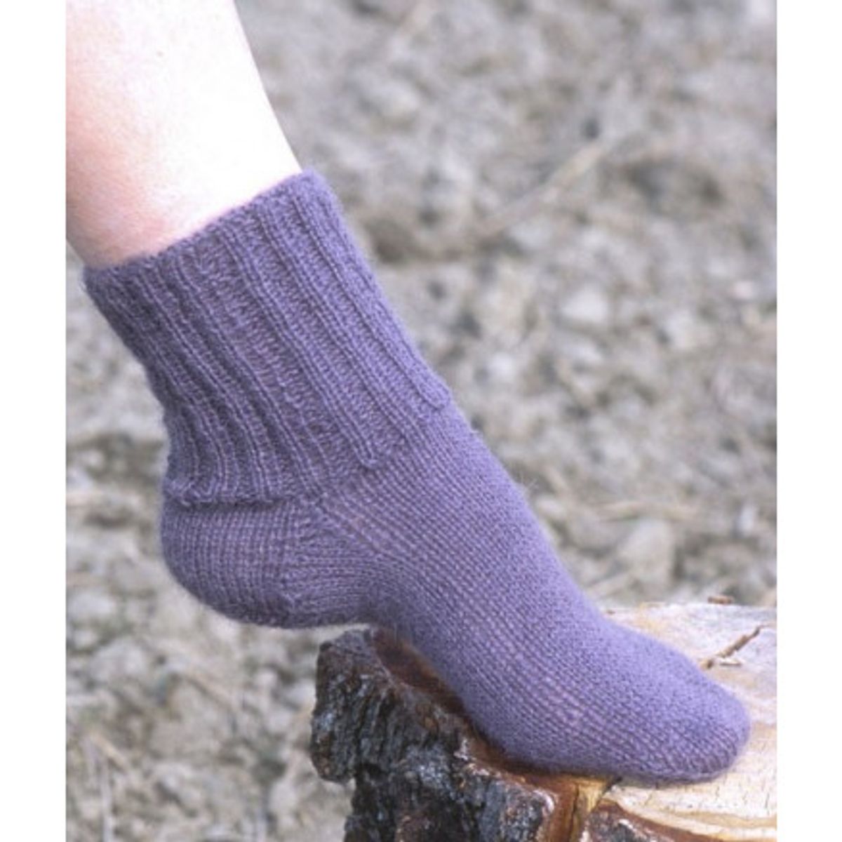 Cosy Rib Ankle Socks by DROPS Design - Sokker Strikkeopskrift str. 35/ - 38/40