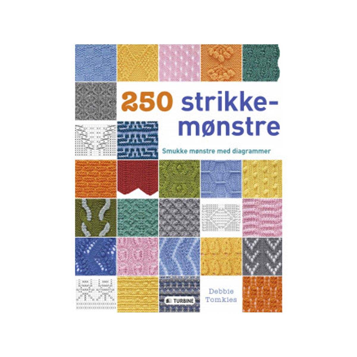 250 strikkemønstre - Bog af Debbie Tomkies