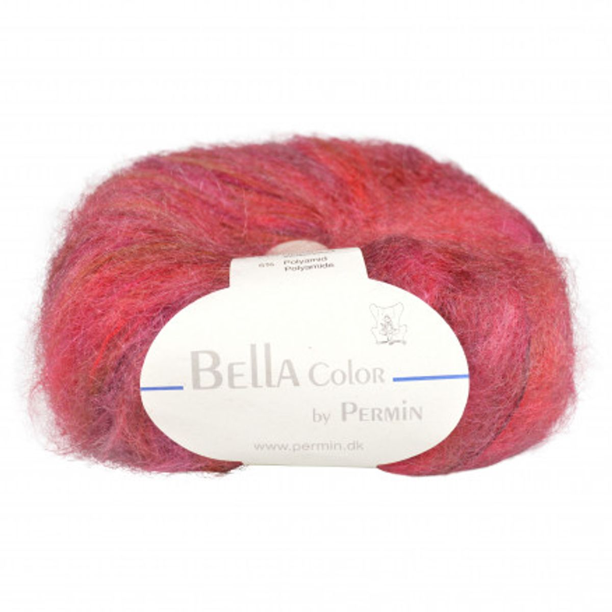 Permin Bella Unicolour Garn 883159 Rødvin