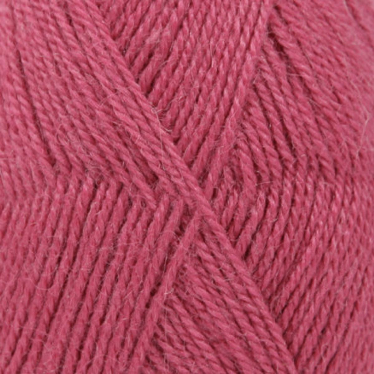 Drops Alpaca Garn Unicolor 3770 Mørk Rosa