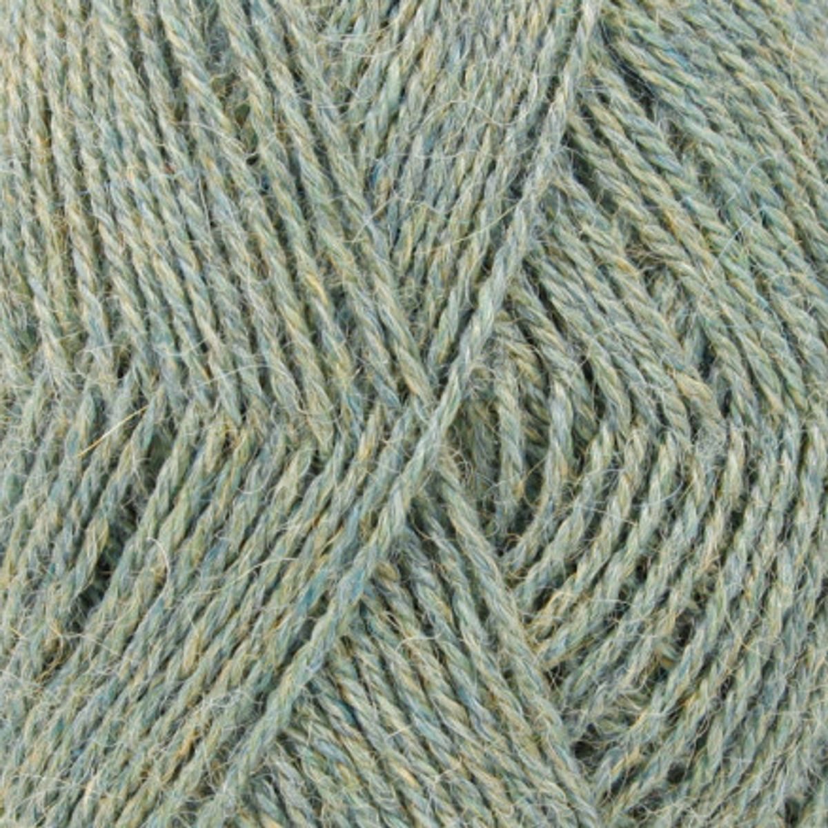 Drops Alpaca Garn Mix 7323 Aqua Grå