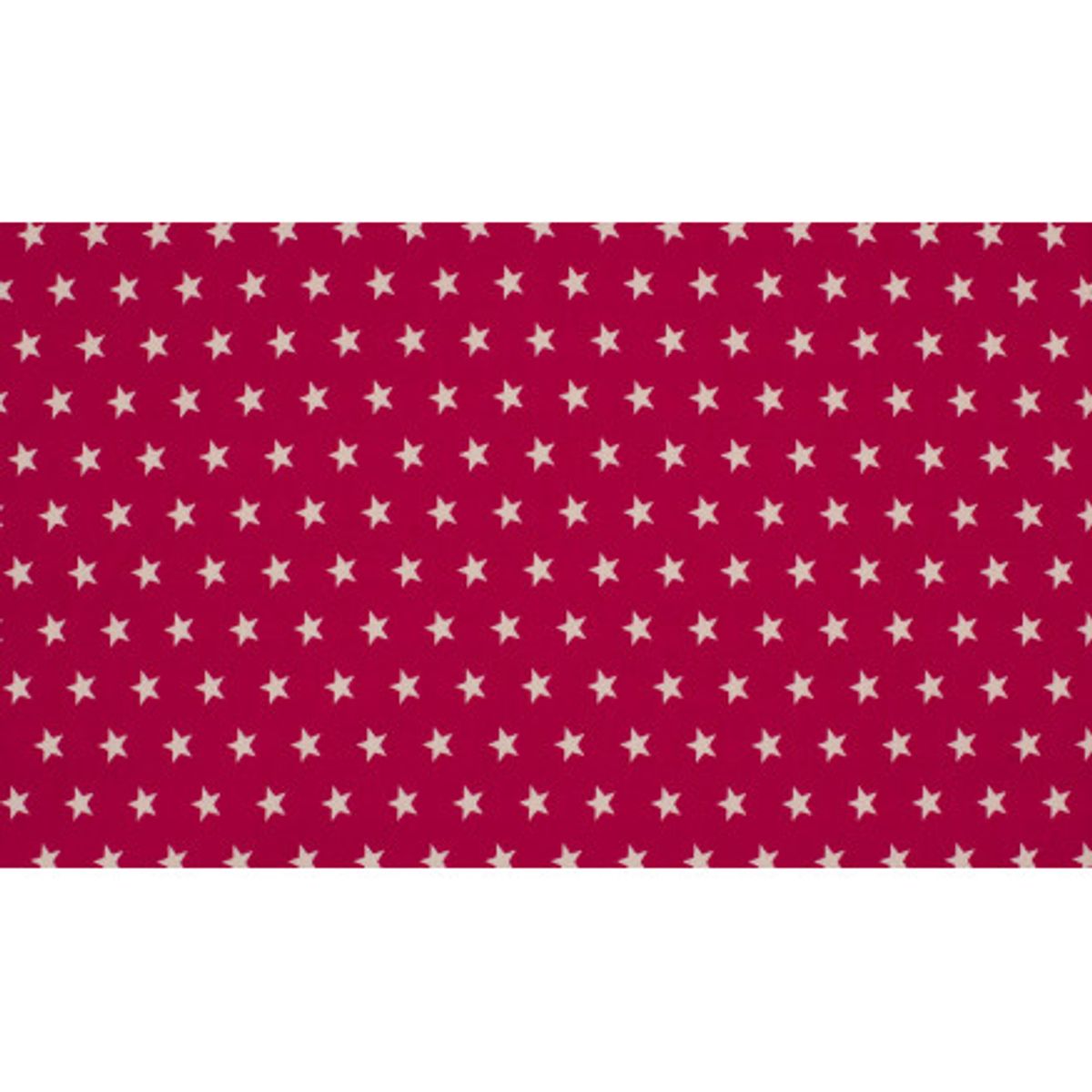 Minimals Bomuldspoplin Stof Print 117 Star Fuchsia 145cm - 50cm