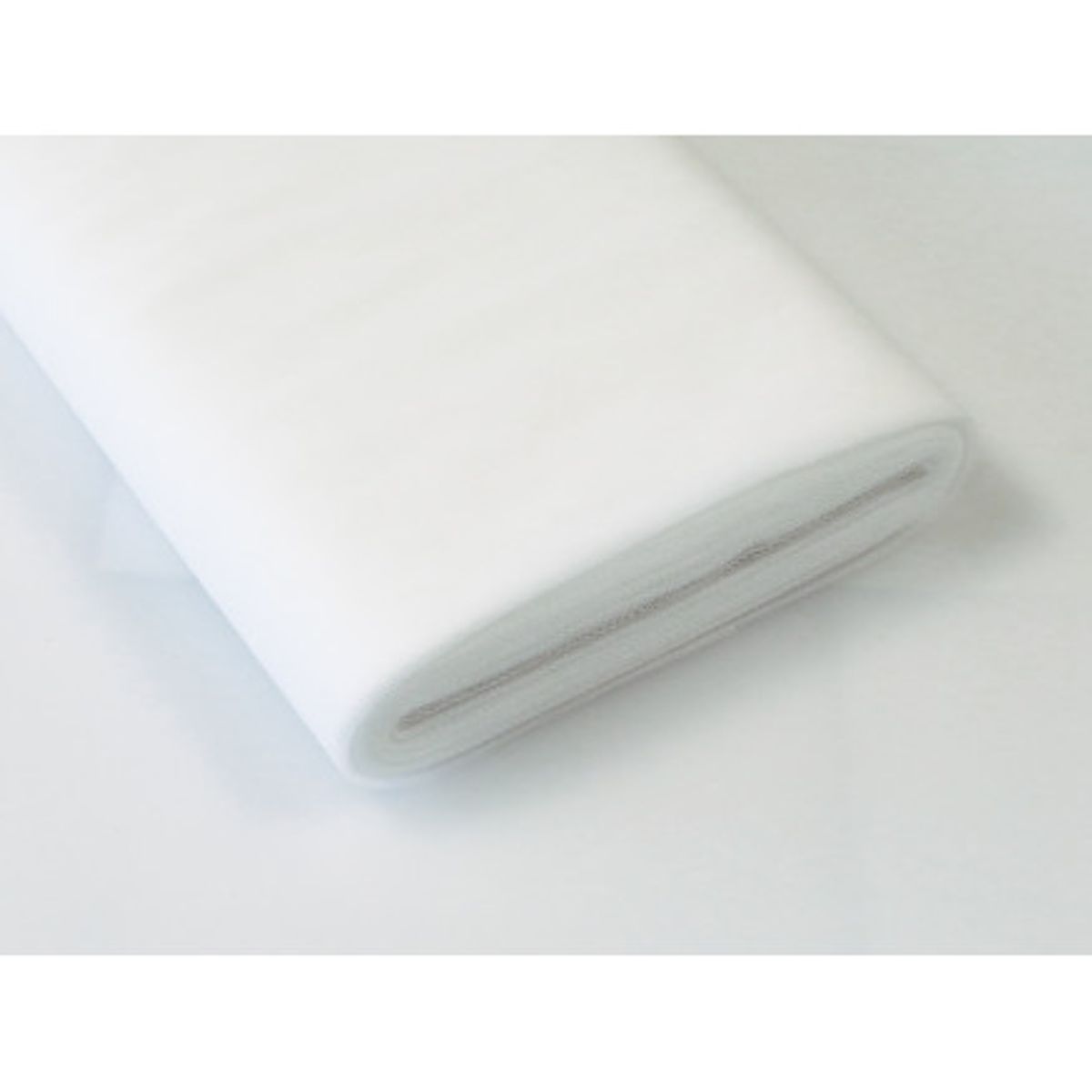 Tyl Stof Nylon 71 Silke Hvid 145cm - 50cm