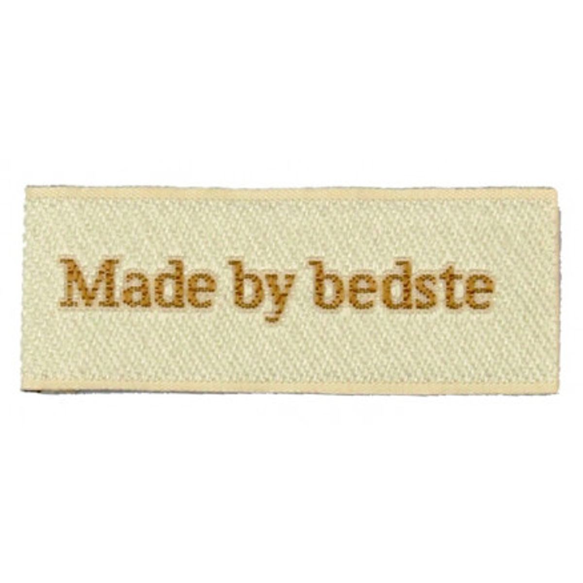 Label Made by Bedste Sandfarve