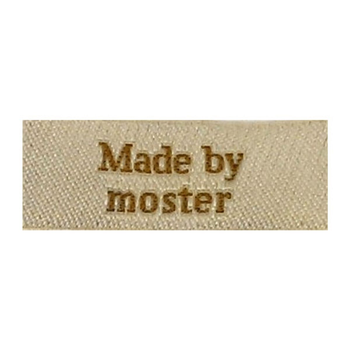 Label Made by Moster Sandfarve