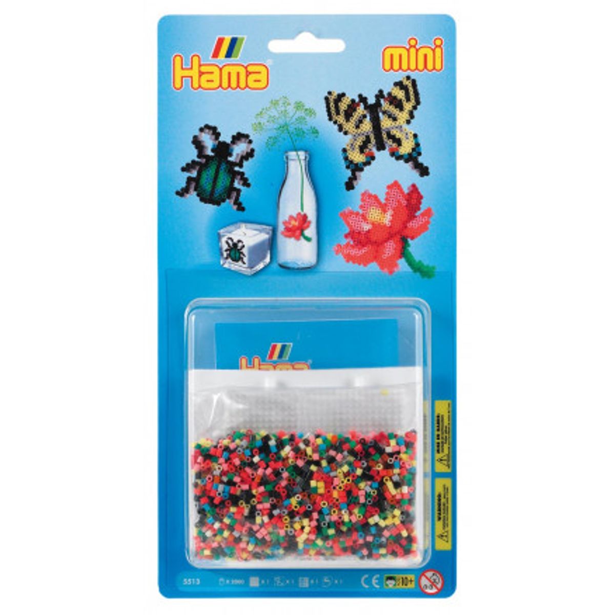 Hama Mini Blisterpak 5513 Blomst