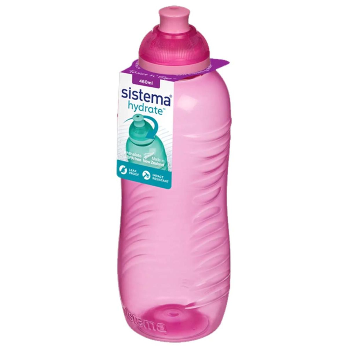 Sistema drikkedunk Twist N Sip 460 ml - Rosa