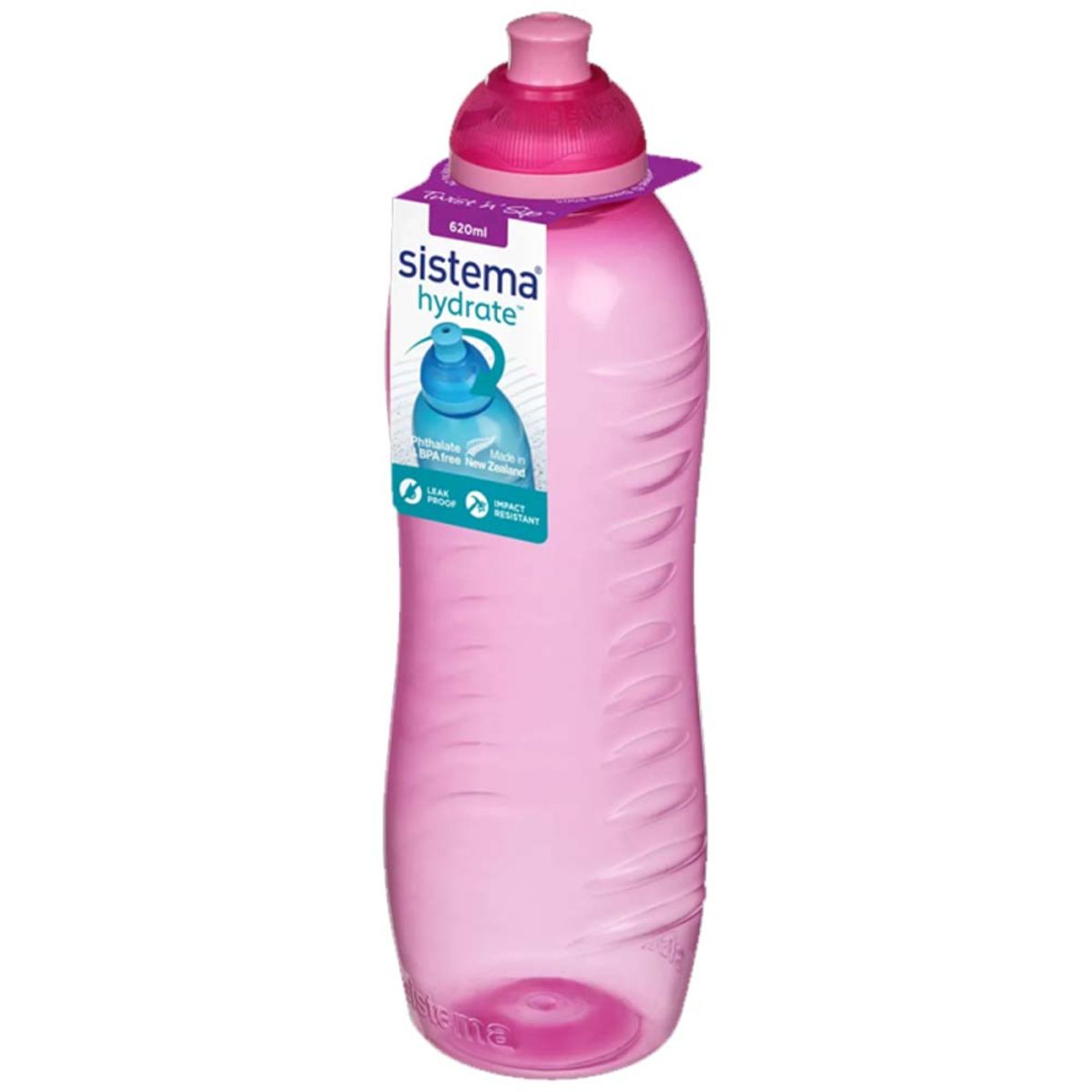 Sistema drikkedunk Twist N Sip 620 ml - Rosa