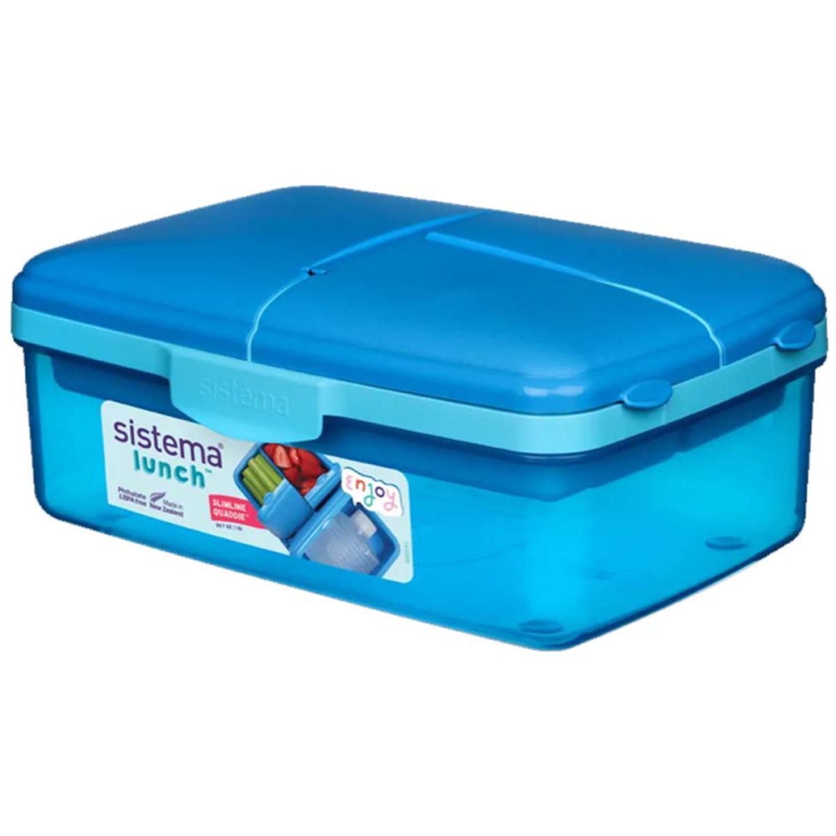 Sistema madkasse Slimline Quaddie 1,5 L - Blue