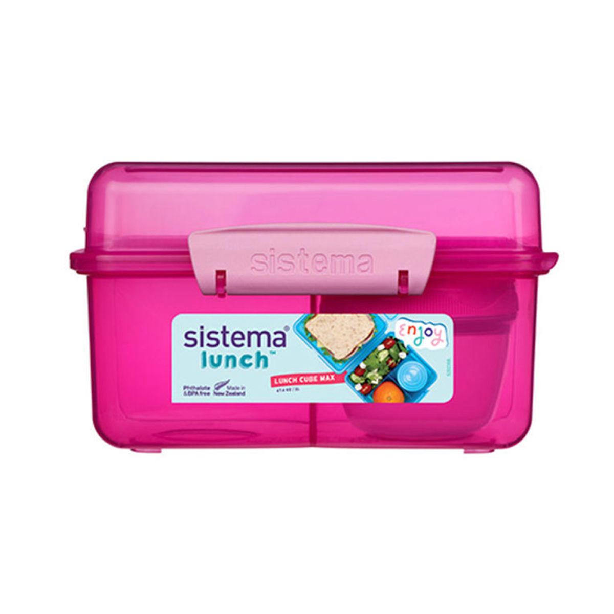 Sistema Madkasse Lunch Cube Max - Pink