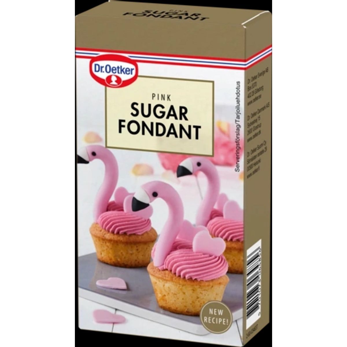 Dr. Oetker - Lyserød Fondant, 250g